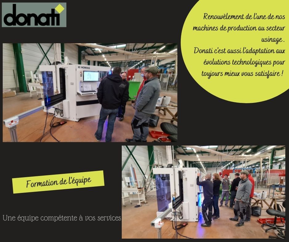 Nouvelle machine de production
