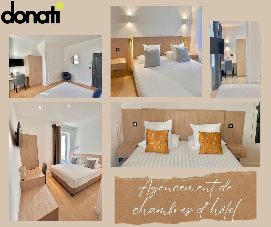 Aménagement chambre hôtel