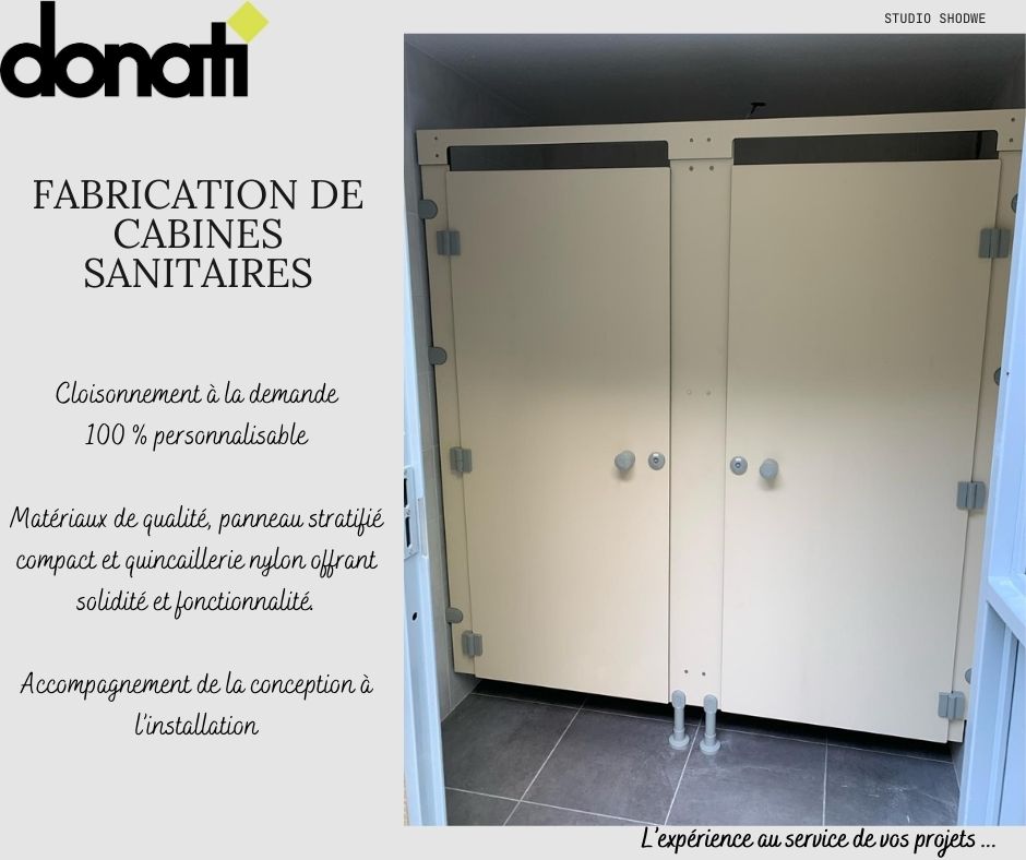 Cabine pour collectivité